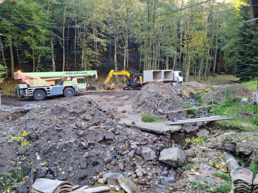 Reconstruction - Moulin Éparvier